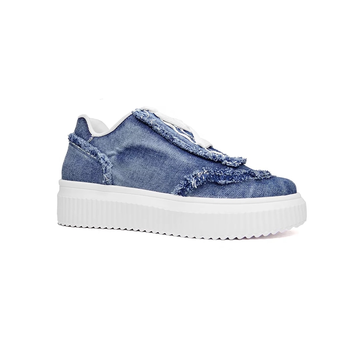 Tênis Valentina Casual 605015 Jeans Albany Tênis Valentina Casual 605015 Jeans Albany