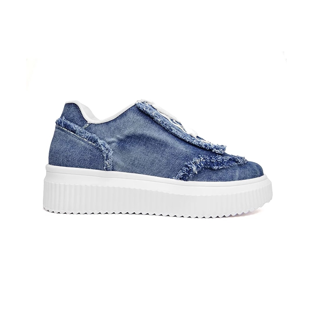 Tênis Valentina Casual 605015 Jeans Albany Tênis Valentina Casual 605015 Jeans Albany
