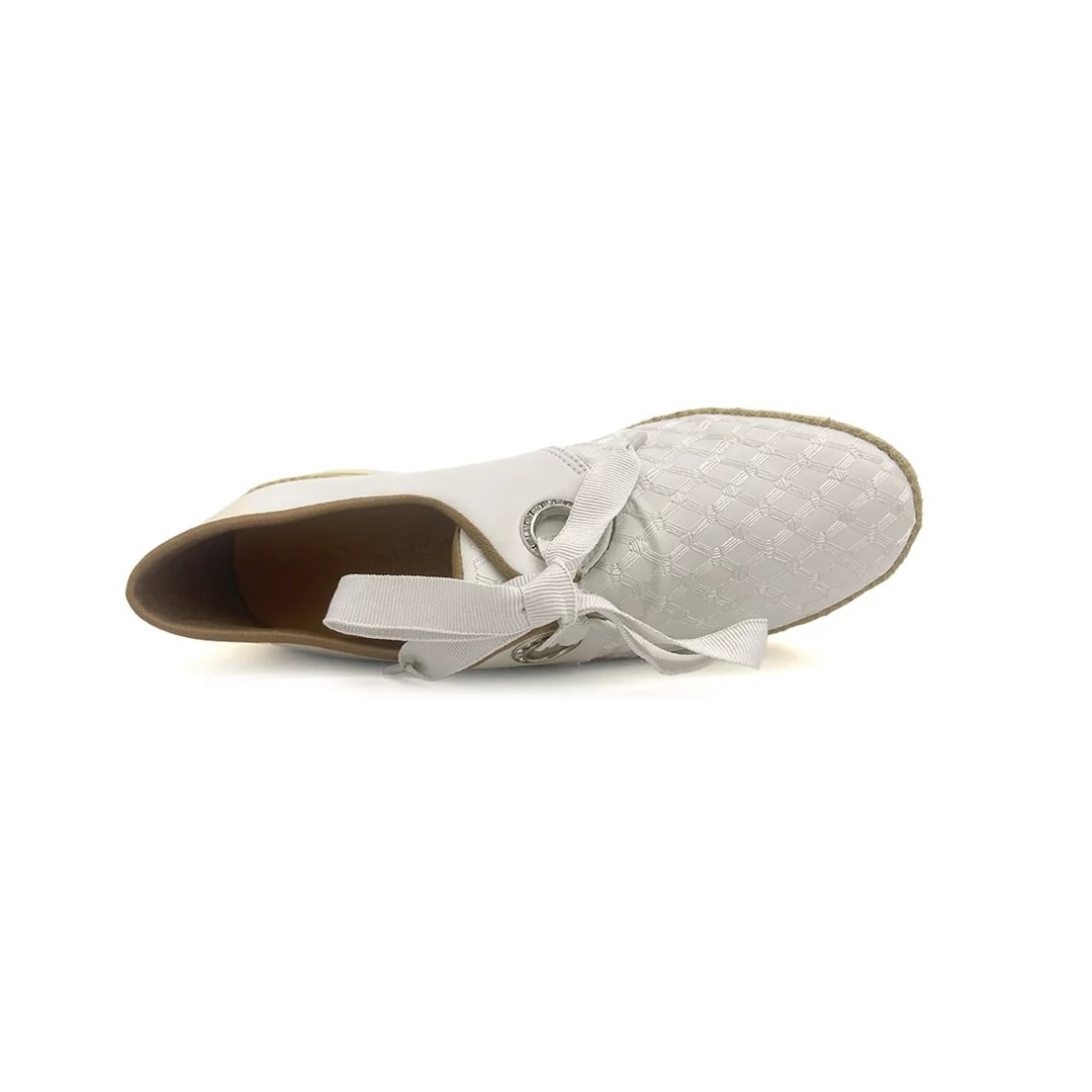 Tênis Valentina Casual Oxford 396056 Off White