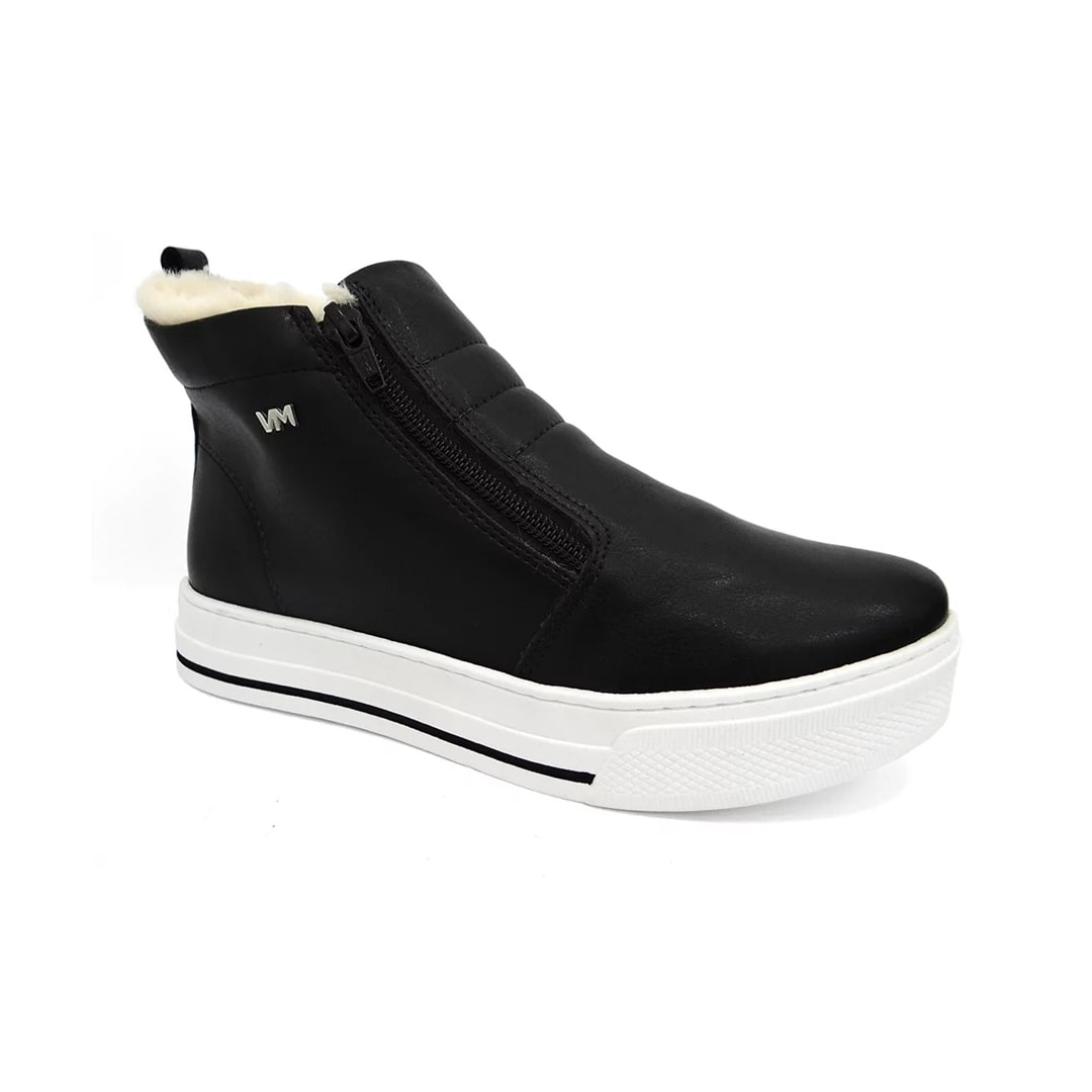 Tênis Via Marte Bota 030-001 Preto Tênis Via Marte Bota 030-001 Preto