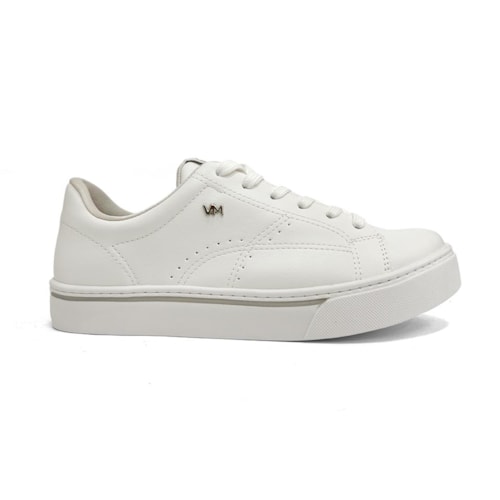 Detalhe - Tênis Via Marte Casual 016-008-01 Branco