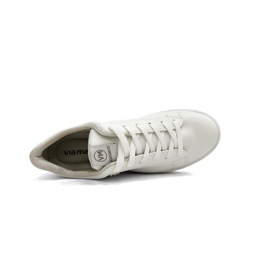Tênis Via Marte Casual 016-008-01 Branco Tênis Via Marte Casual 016-008-01 Branco