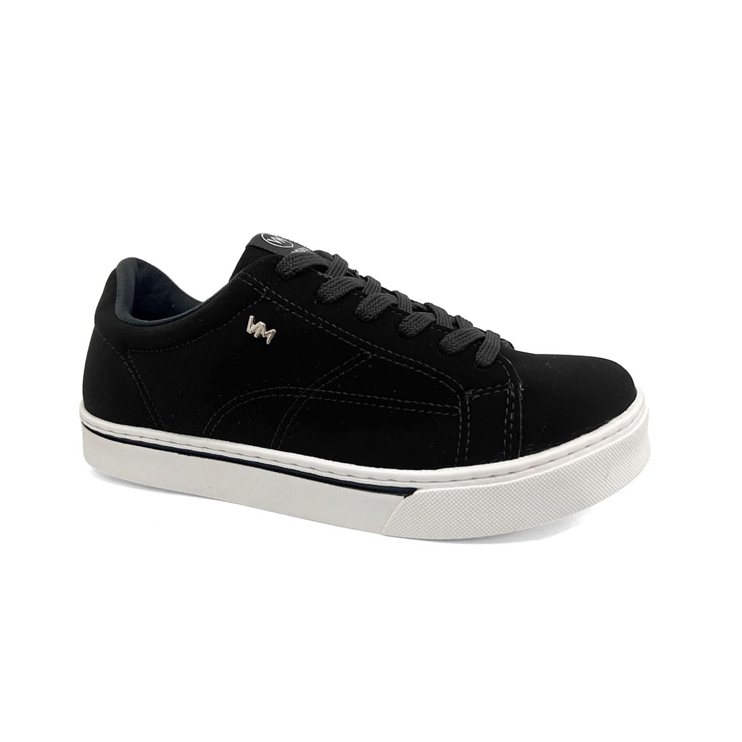 Tênis Via Marte Casual 016-008-01 Preto Tênis Via Marte Casual 016-008-01 Preto