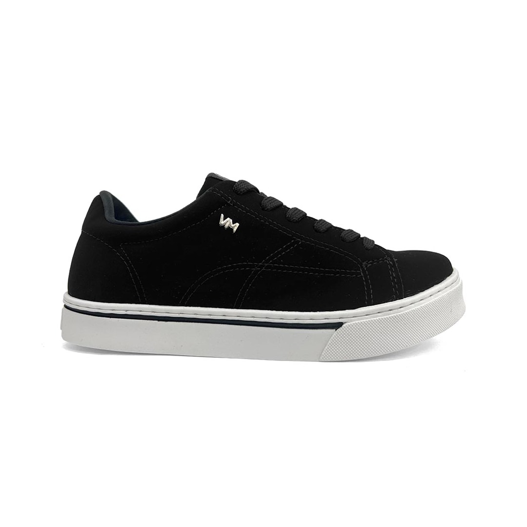 Tênis Via Marte Casual 016-008-01 Preto