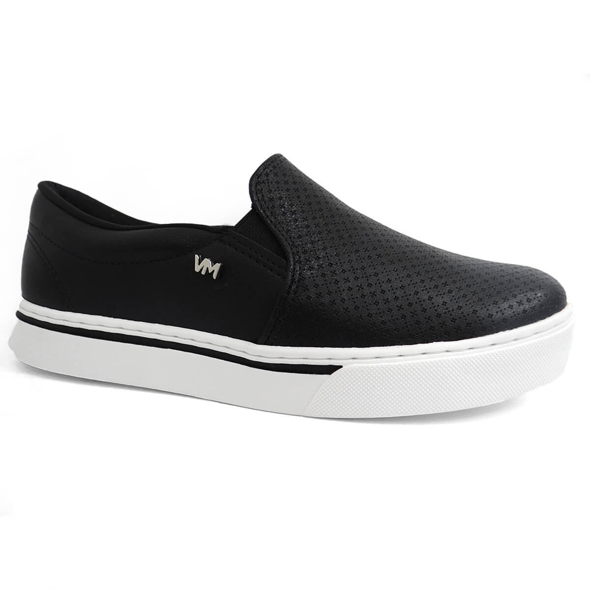 Tênis Via Marte Casual 016-009-01 Preto Tênis Via Marte Casual 016-009-01 Preto