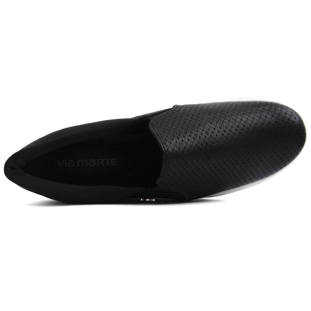 Tênis Via Marte Casual 016-009-01 Preto Tênis Via Marte Casual 016-009-01 Preto