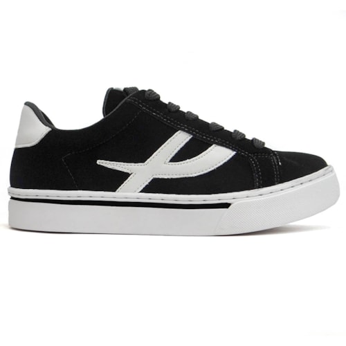 Tenis Via Marte Casual 016-012-03 Preto