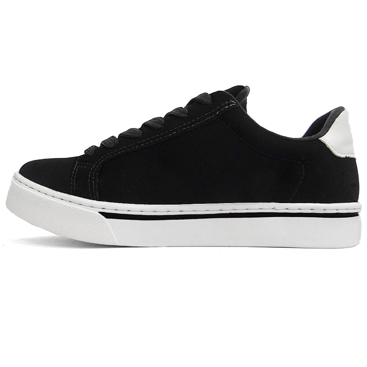 Tênis Via Marte Casual 016-012-03 Preto Tênis Via Marte Casual 016-012-03 Preto