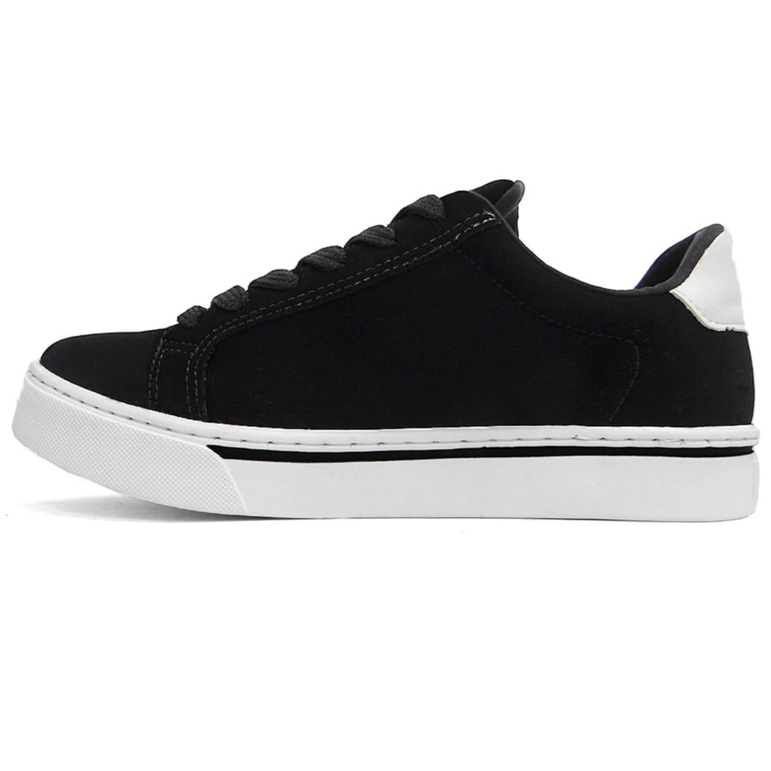 Tênis Via Marte Casual 016-012-03 Preto