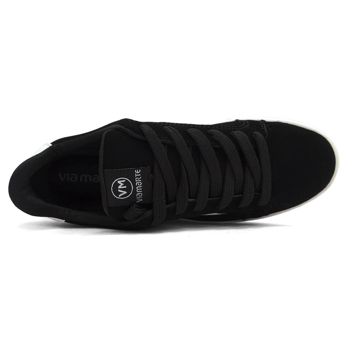 Tênis Via Marte Casual 016-012-03 Preto Tênis Via Marte Casual 016-012-03 Preto