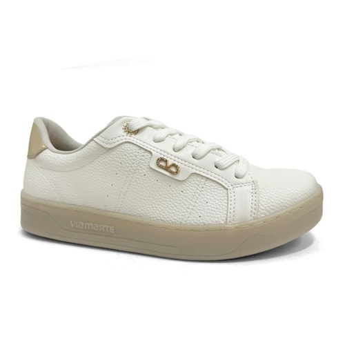 Tênis Via Marte Casual 020-011-02 Milk