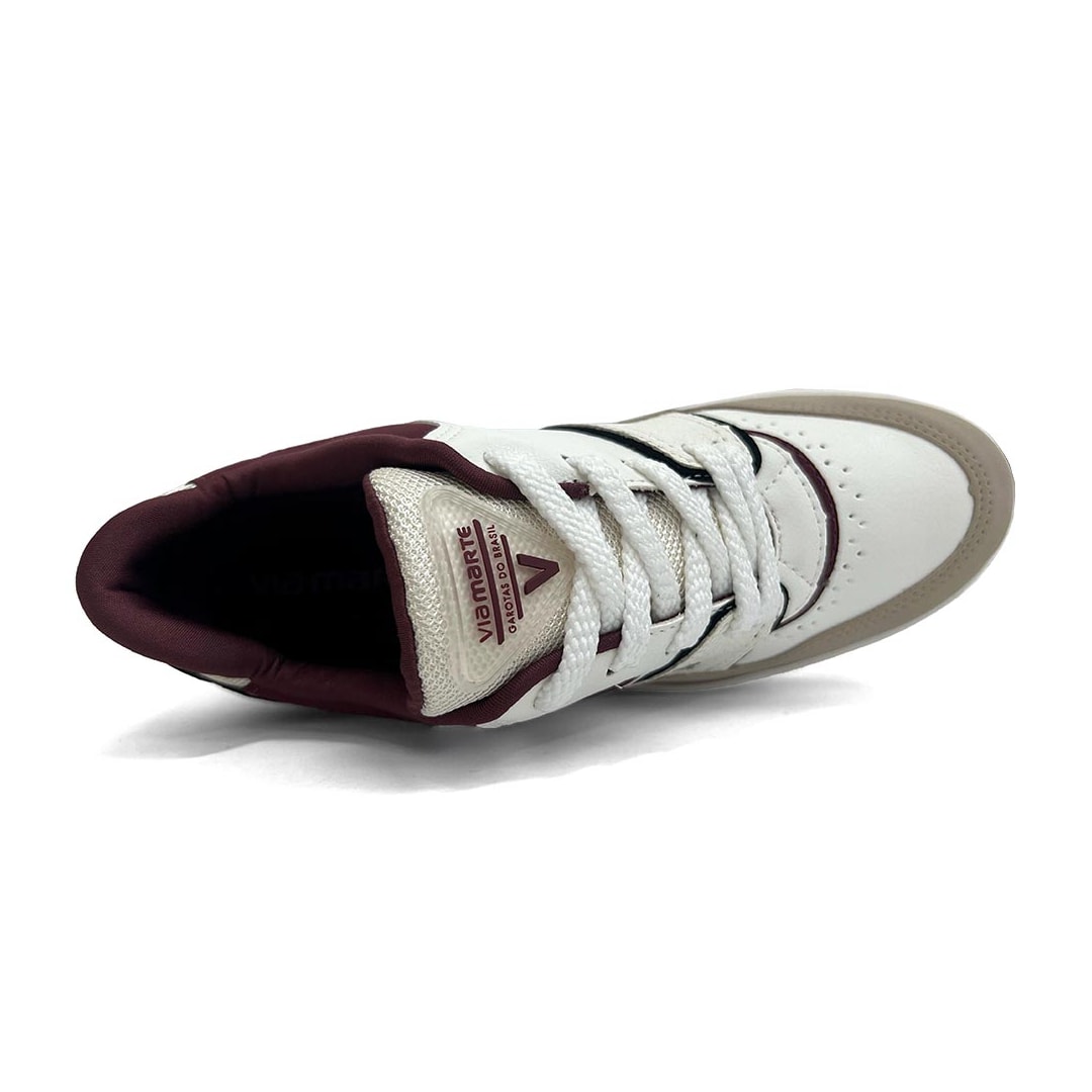 Tênis Via Marte Casual 042-025-21 Milk