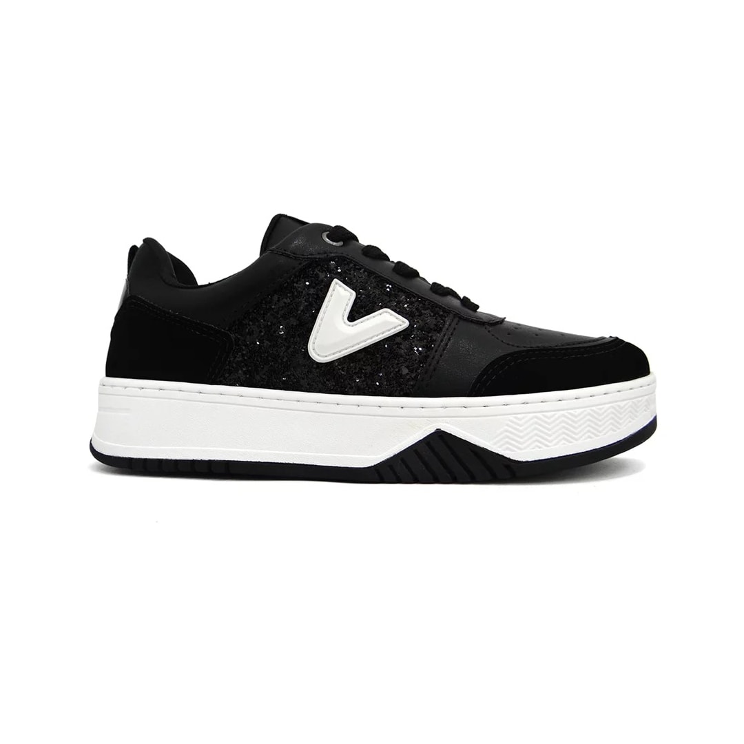 Tênis Via Marte Casual 053-008 Preto/Preto/Preto