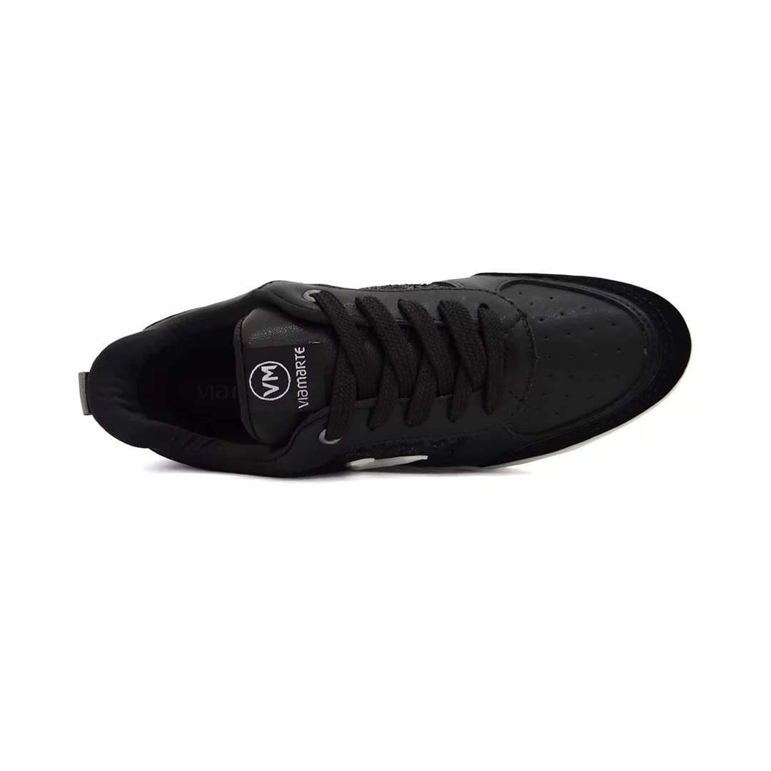 Tênis Via Marte Casual 053-008 Preto/Preto/Preto
