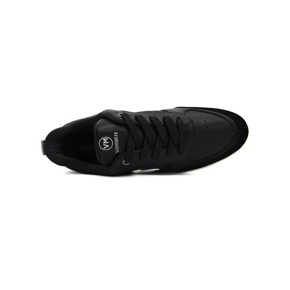 Tênis Via Marte Casual 053-008 Preto/Preto/Preto Tênis Via Marte Casual 053-008 Preto/Preto/Preto
