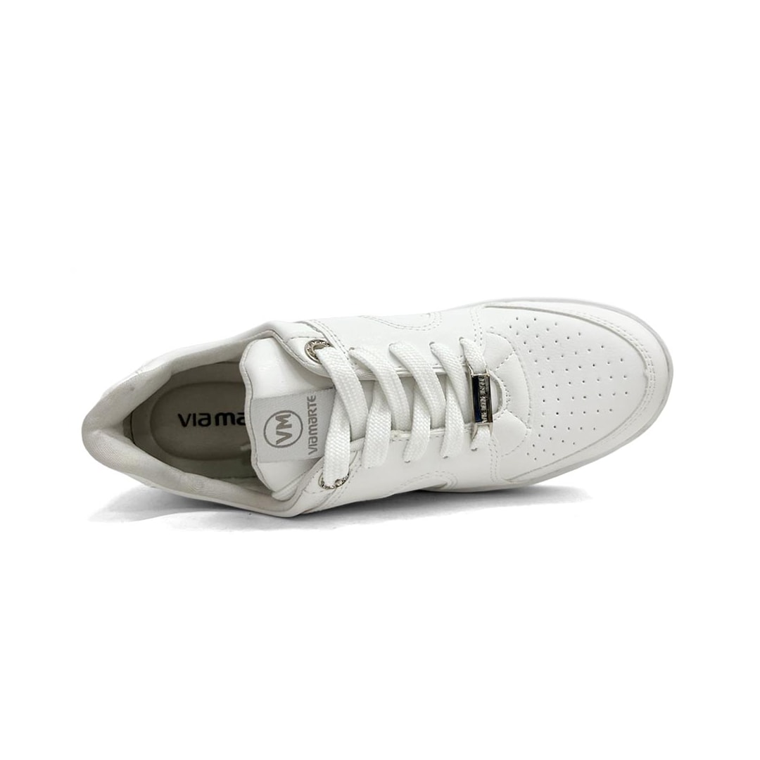 Tênis Via Marte Casual 069-002-02 Branco Tênis Via Marte Casual 069-002-02 Branco