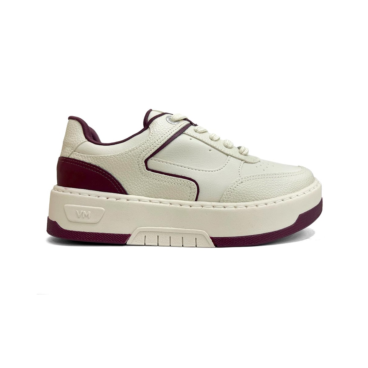 Tênis Via Marte Casual 126-009-08 Marfim Tênis Via Marte Casual 126-009-08 Marfim