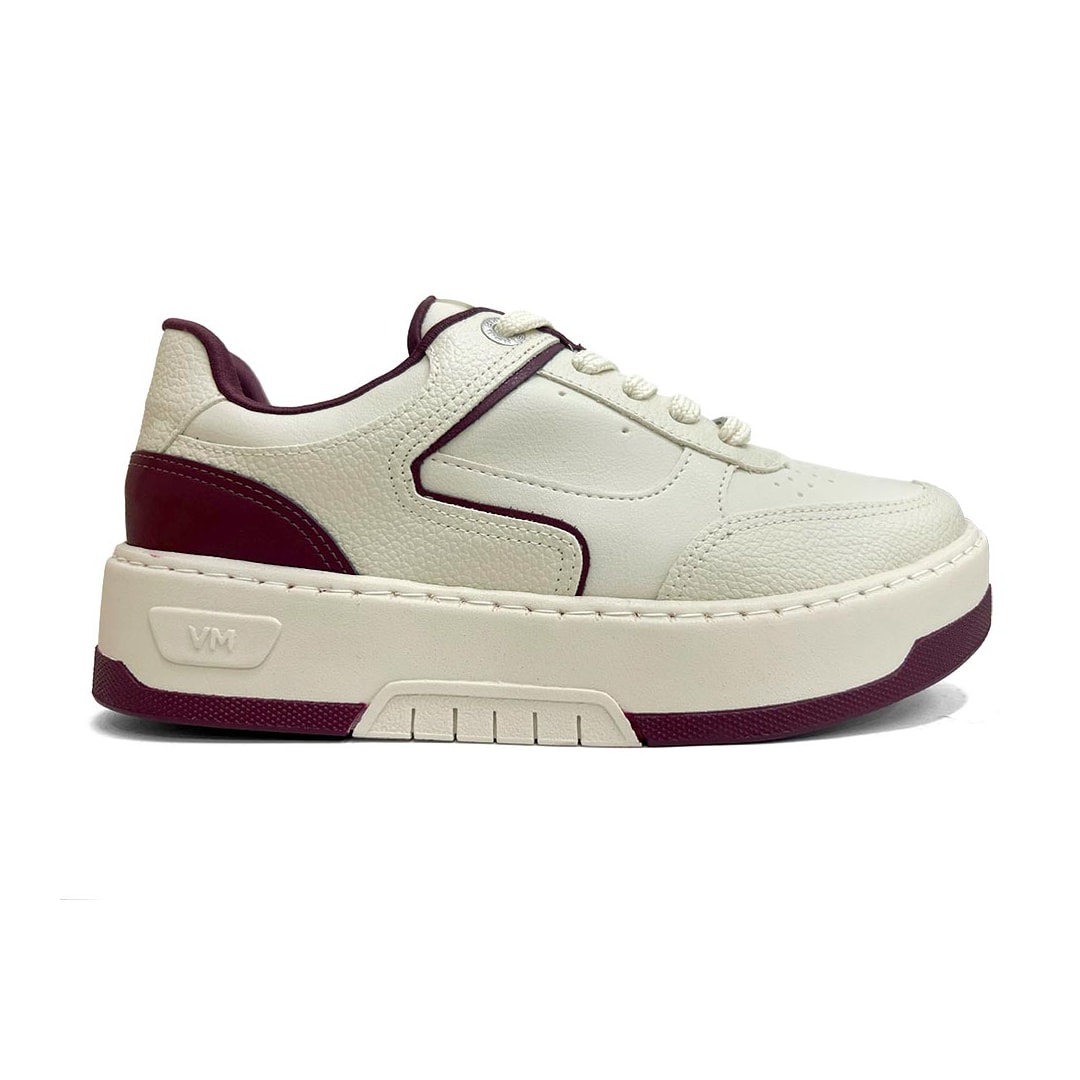 Tênis Via Marte Casual 126-009-08 Marfim