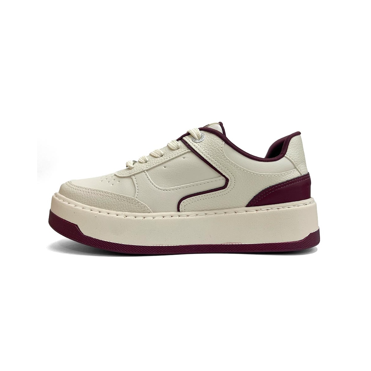 Tênis Via Marte Casual 126-009-08 Marfim Tênis Via Marte Casual 126-009-08 Marfim