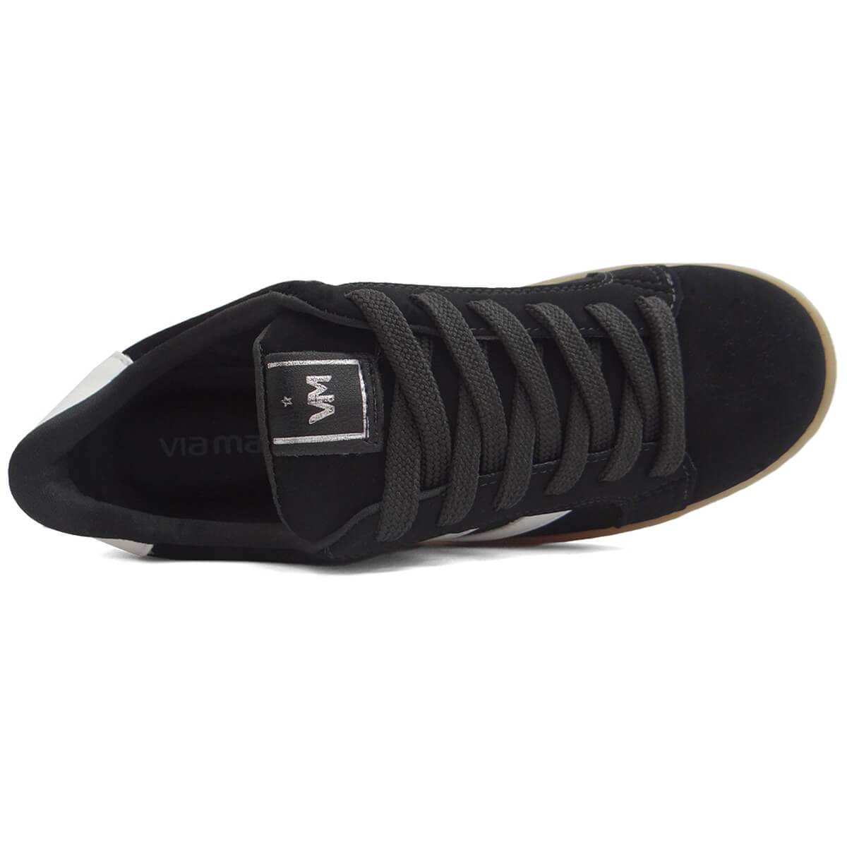 Tênis Via Marte Casual 129-002-02 Preto Tênis Via Marte Casual 129-002-02 Preto