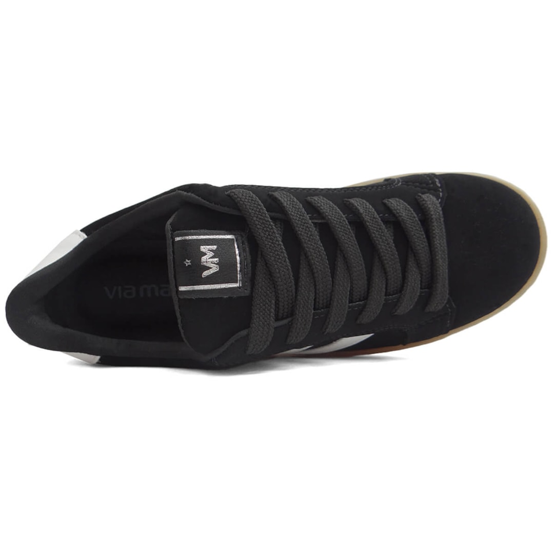 Tênis Via Marte Casual 129-002-02 Preto Tênis Via Marte Casual 129-002-02 Preto