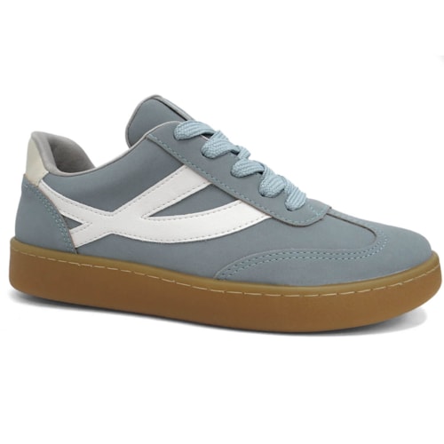 Tênis Via Marte Casual 130-005-02 Azul Polar