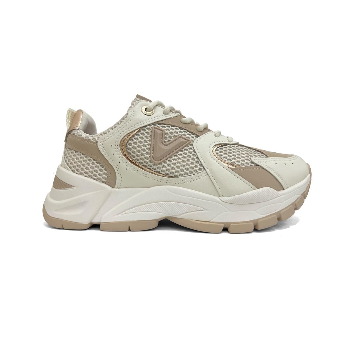 Tênis Via Marte Casual 140-010-09 Marfim Tênis Via Marte Casual 140-010-09 Marfim