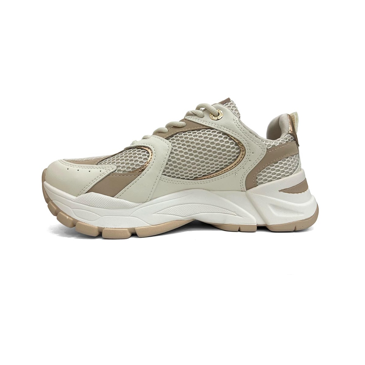 Tênis Via Marte Casual 140-010-09 Marfim Tênis Via Marte Casual 140-010-09 Marfim