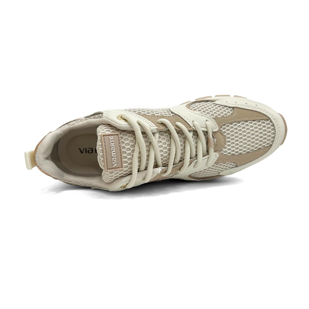 Tênis Via Marte Casual 140-010-09 Marfim