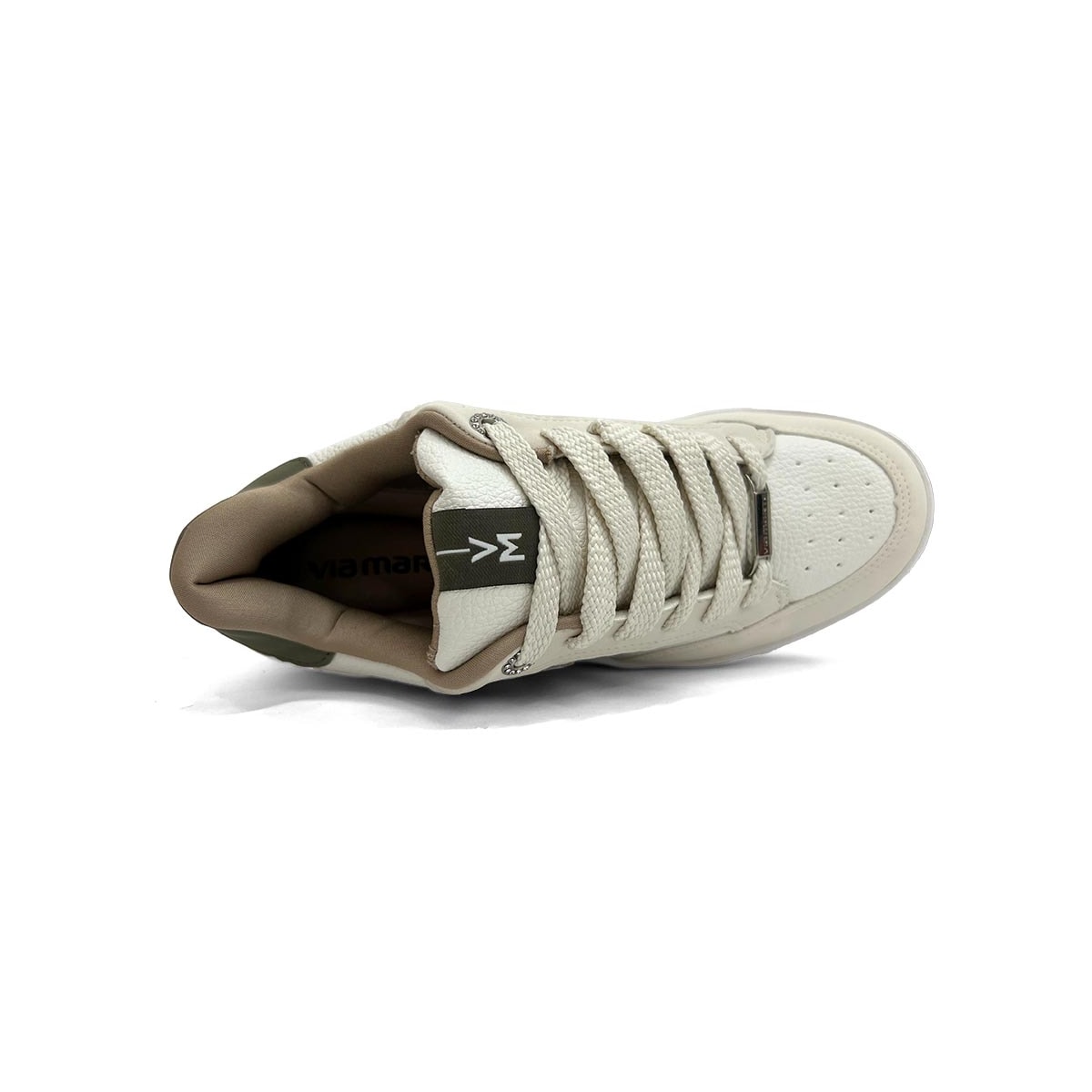 Tênis Via Marte Casual 209-001-06 Marfim Tênis Via Marte Casual 209-001-06 Marfim