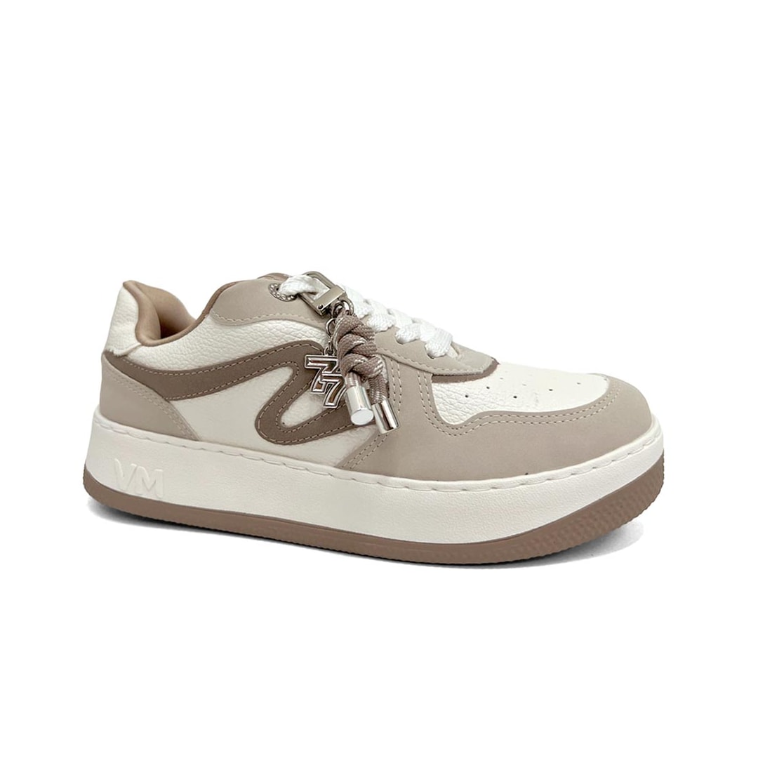 Tênis Via Marte Casual 209-014-13 Bege/Milk/Toffee Tênis Via Marte Casual 209-014-13 Bege/Milk/Toffee