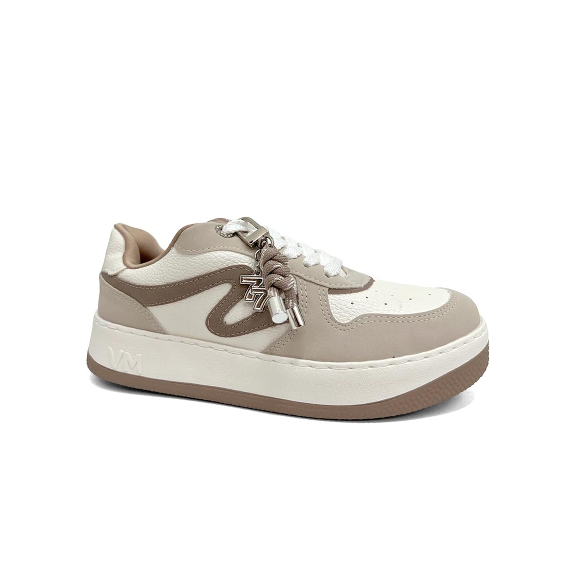 Tênis Via Marte Casual 209-014-13 Bege/Milk/Toffee Tênis Via Marte Casual 209-014-13 Bege/Milk/Toffee