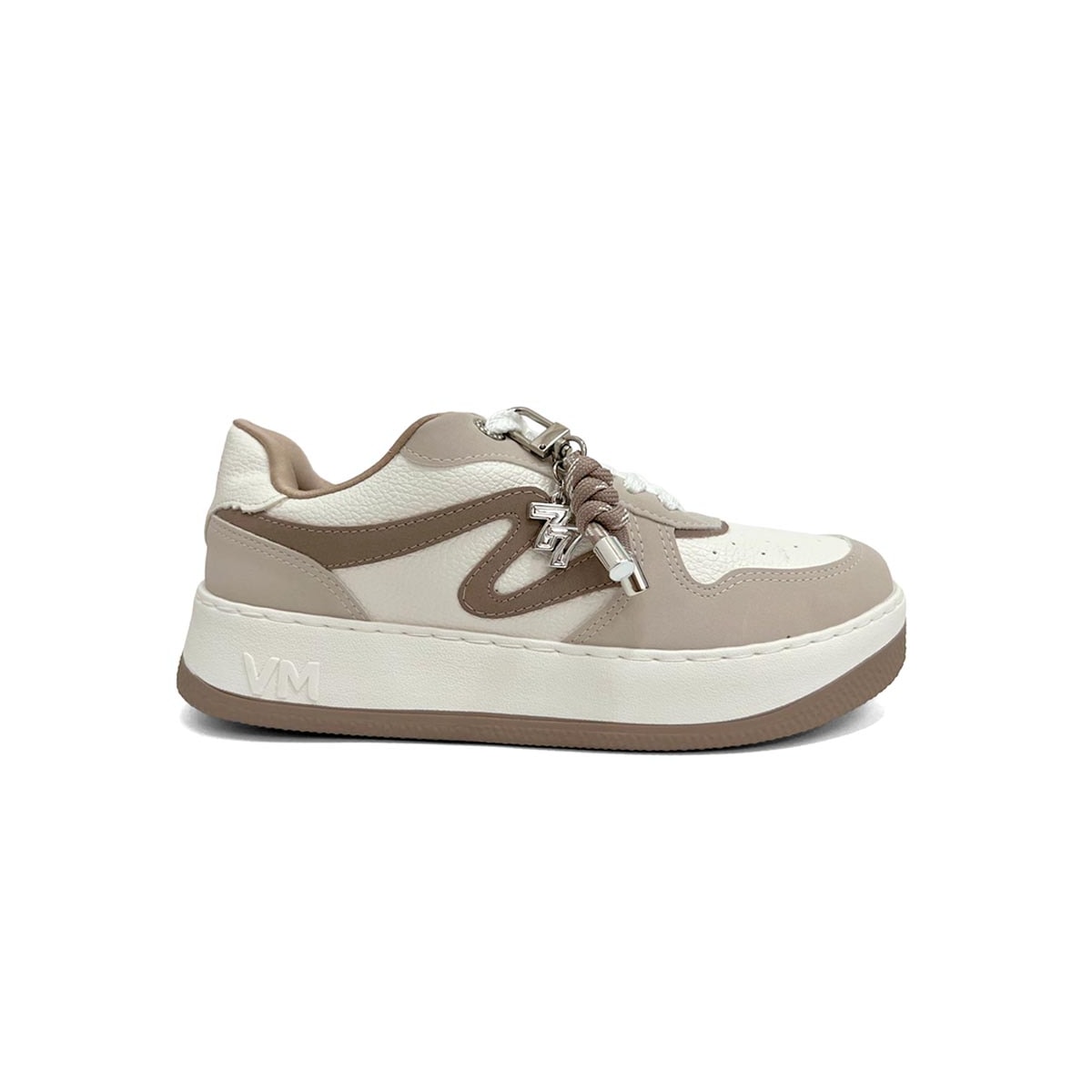Tênis Via Marte Casual 209-014-13 Bege/Milk/Toffee Tênis Via Marte Casual 209-014-13 Bege/Milk/Toffee