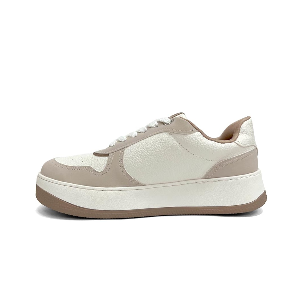Tênis Via Marte Casual 209-014-13 Bege/Milk/Toffee Tênis Via Marte Casual 209-014-13 Bege/Milk/Toffee
