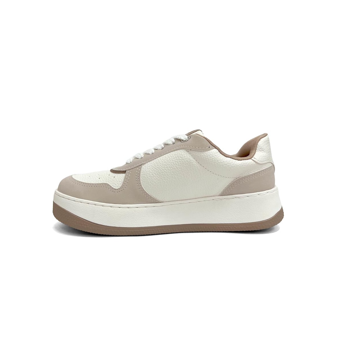 Tênis Via Marte Casual 209-014-13 Bege/Milk/Toffee Tênis Via Marte Casual 209-014-13 Bege/Milk/Toffee