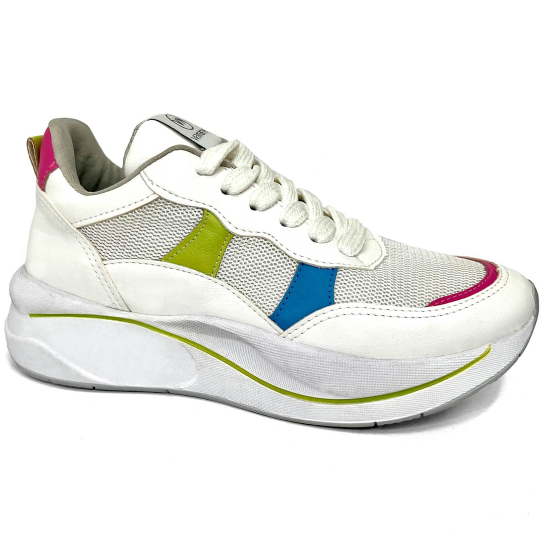 Tênis Via Marte Casual 21-13101 Branco/Artico Tênis Via Marte Casual 21-13101 Branco/Artico