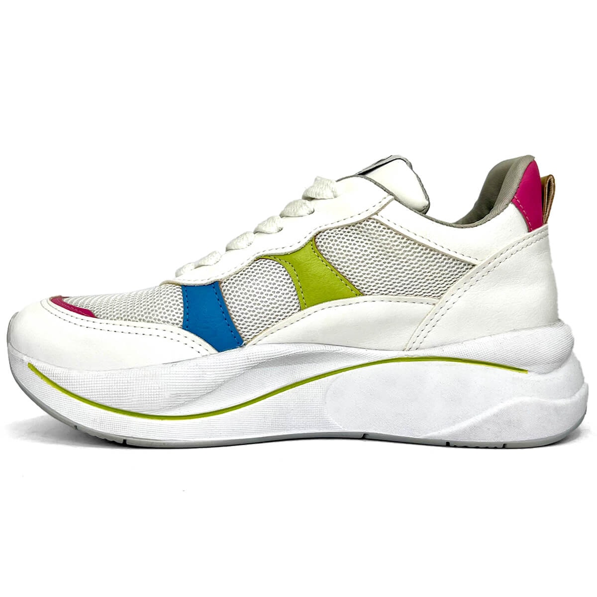 Tênis Via Marte Casual 21-13101 Branco/Artico Tênis Via Marte Casual 21-13101 Branco/Artico