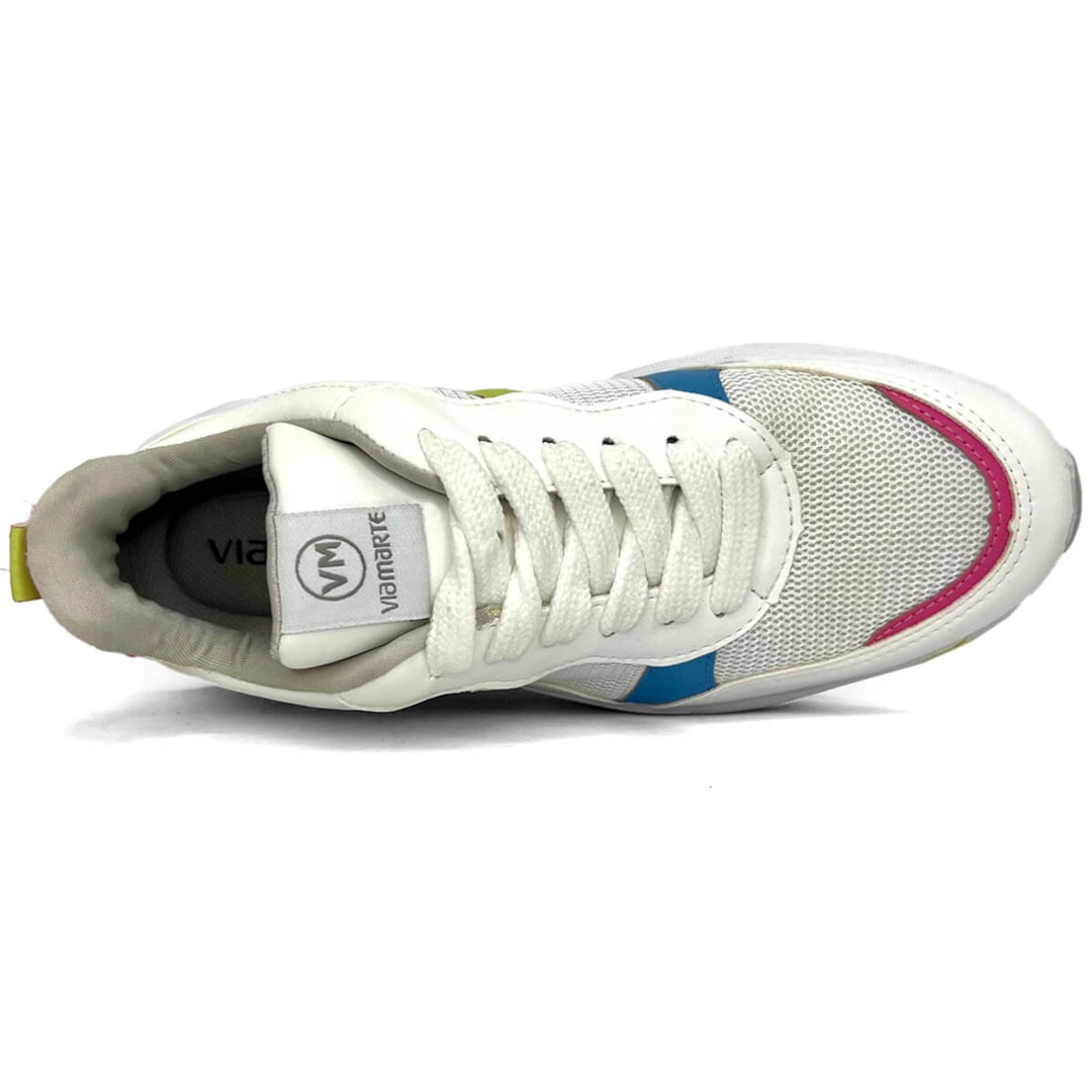 Tênis Via Marte Casual 21-13101 Branco/Artico Tênis Via Marte Casual 21-13101 Branco/Artico
