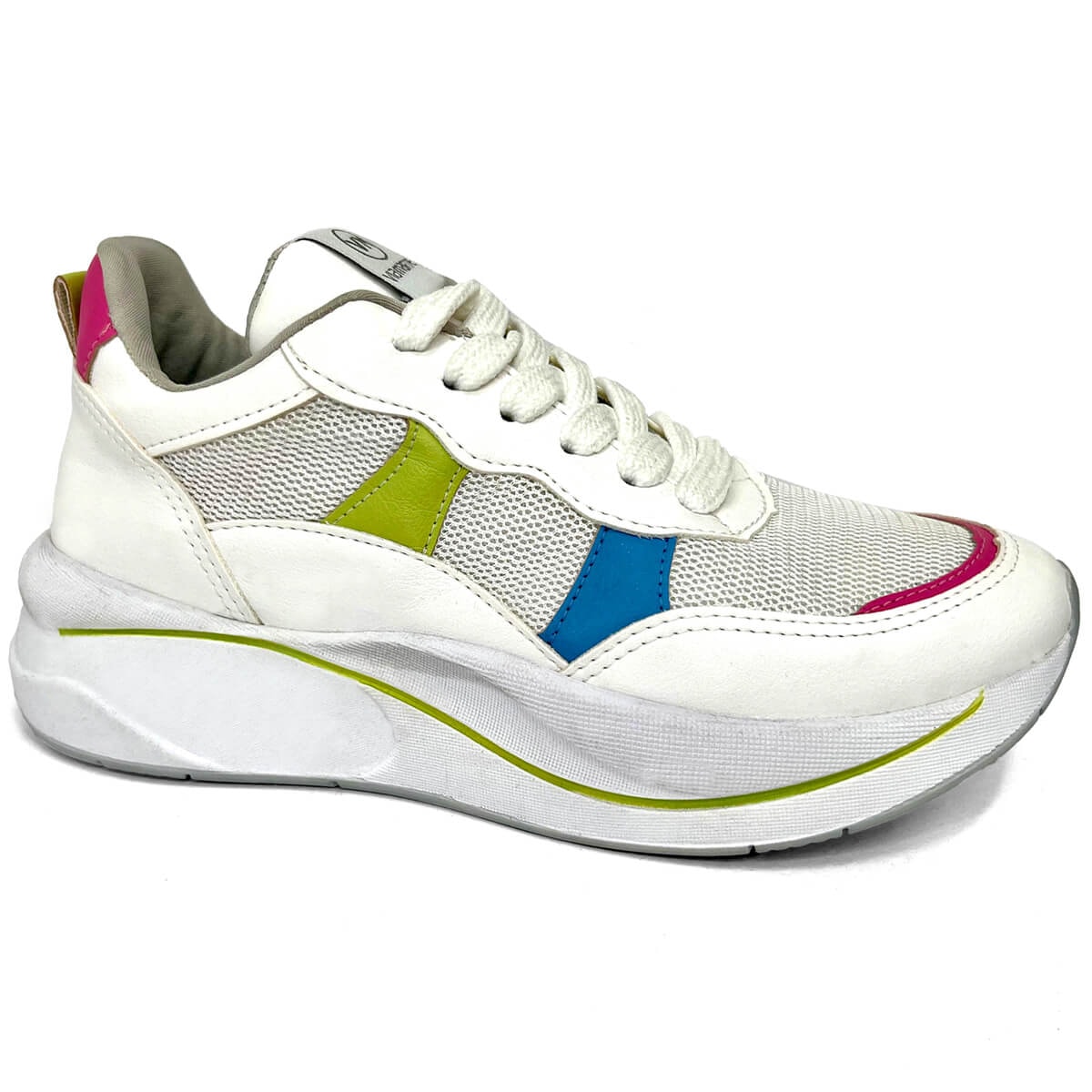 Tênis Via Marte Casual 21-13101 Branco/Artico Tênis Via Marte Casual 21-13101 Branco/Artico