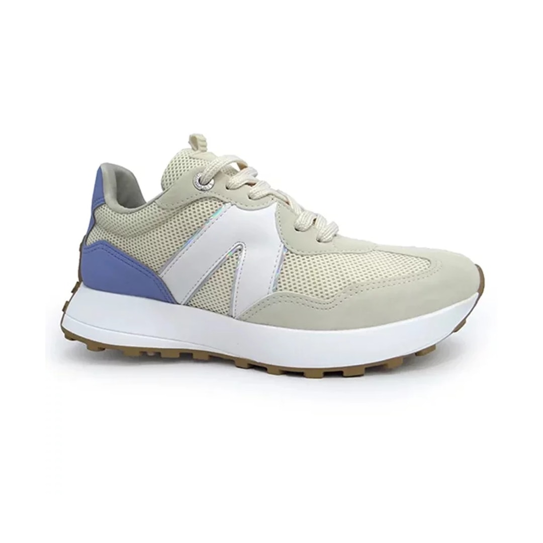 Tênis Via Marte Casual 22-16004 Off White Tênis Via Marte Casual 22-16004 Off White