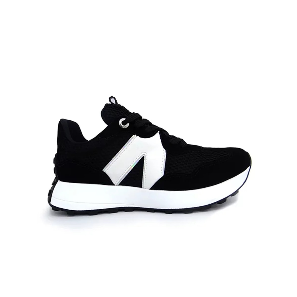 Tênis Via Marte Casual 22-16004 Preto Tênis Via Marte Casual 22-16004 Preto