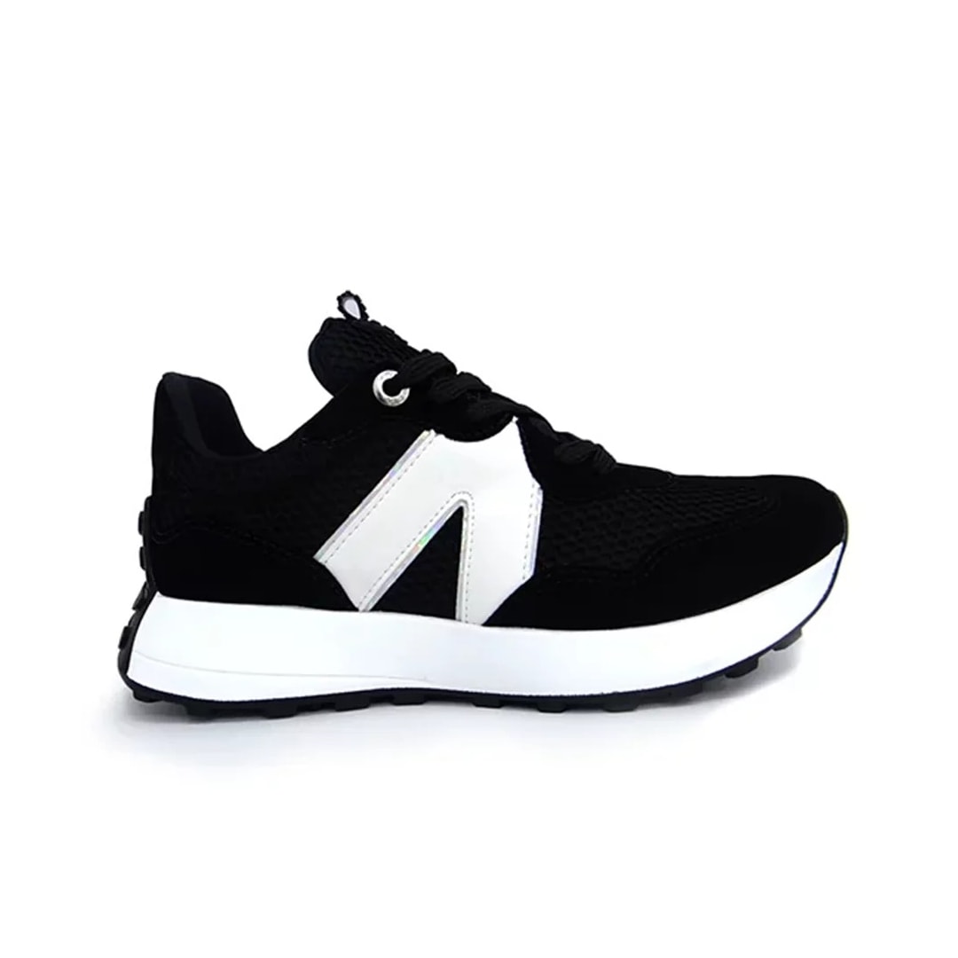 Tênis Via Marte Casual 22-16004 Preto Tênis Via Marte Casual 22-16004 Preto