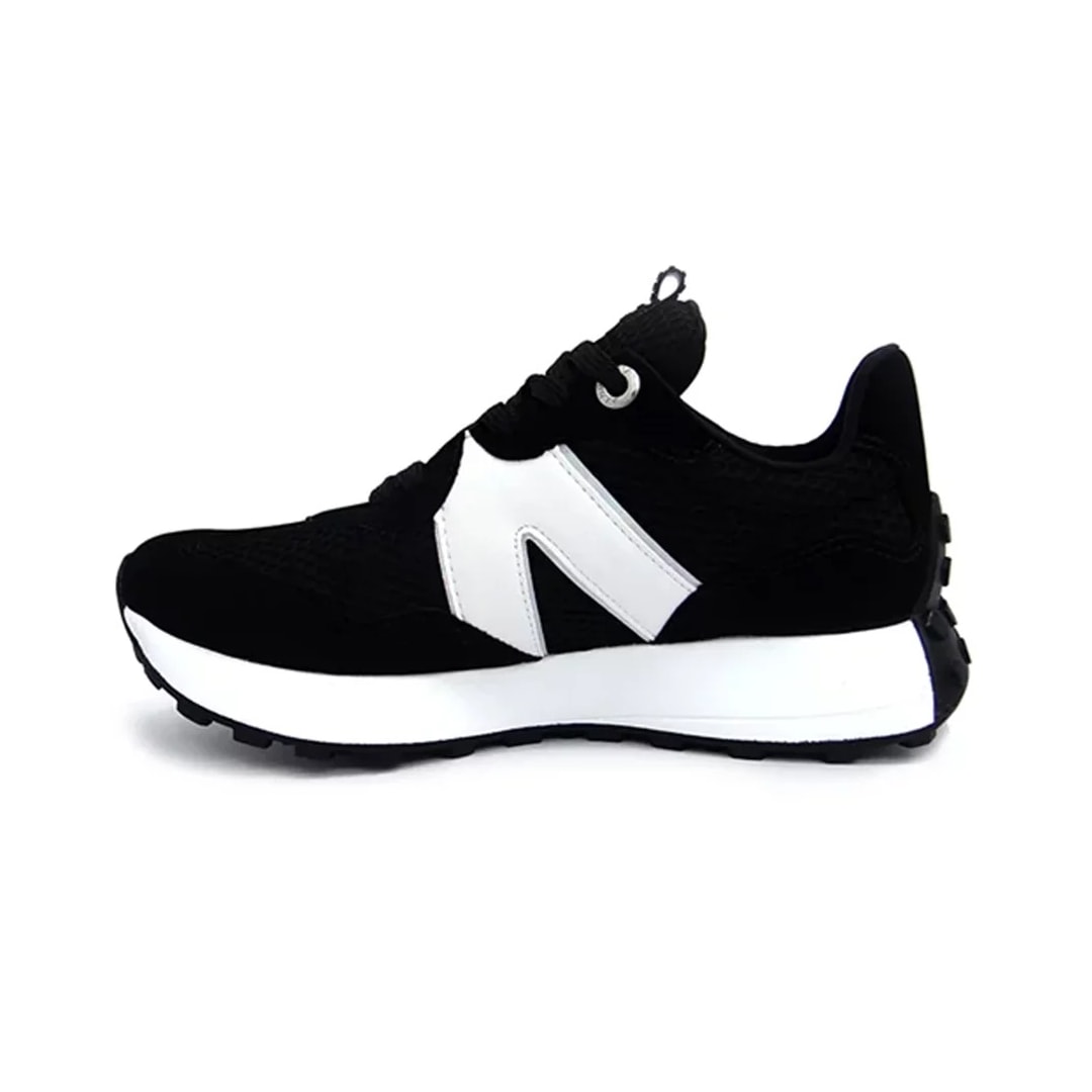 Tênis Via Marte Casual 22-16004 Preto