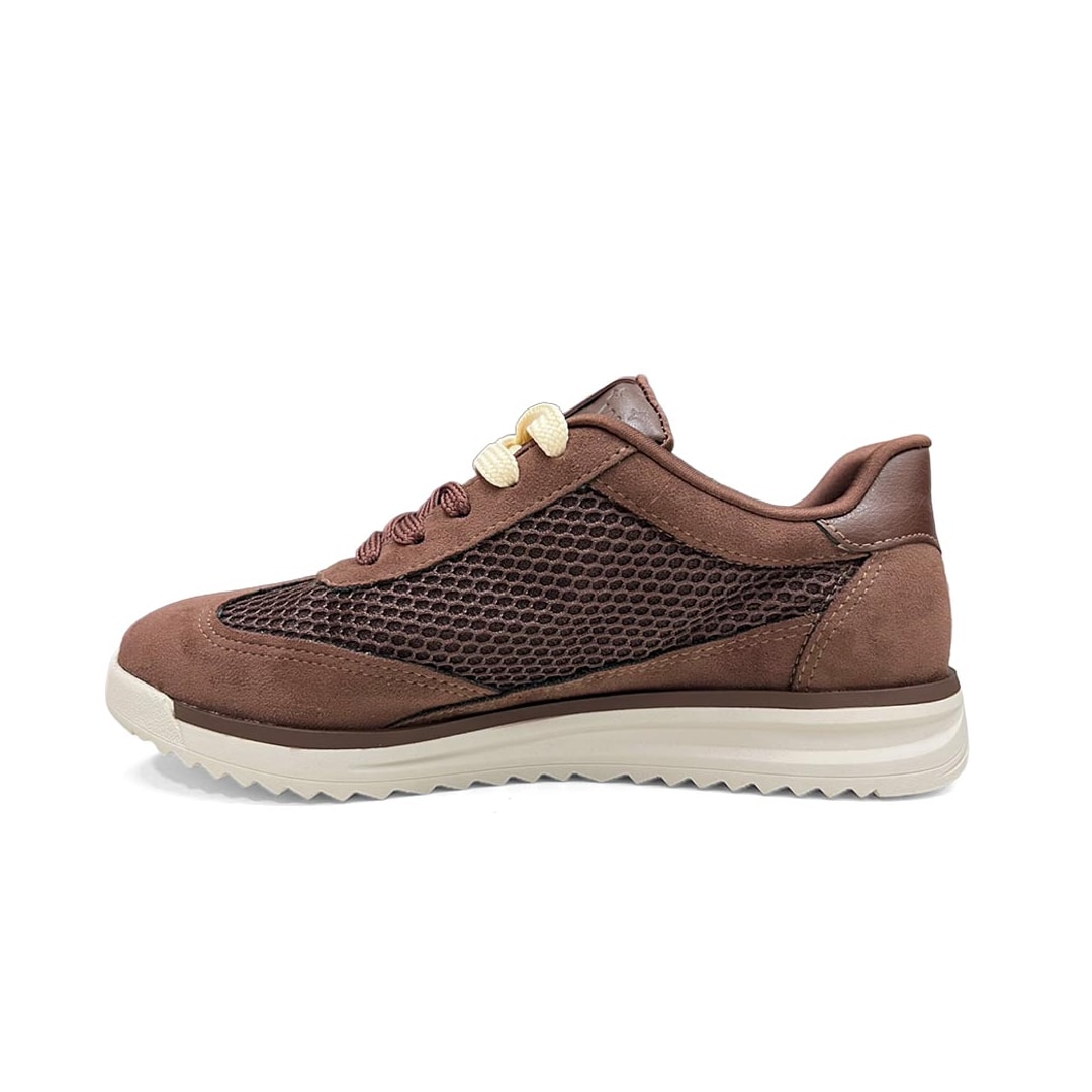 Tênis Via Marte Casual 226-018-24 Dark Brown Tênis Via Marte Casual 226-018-24 Dark Brown