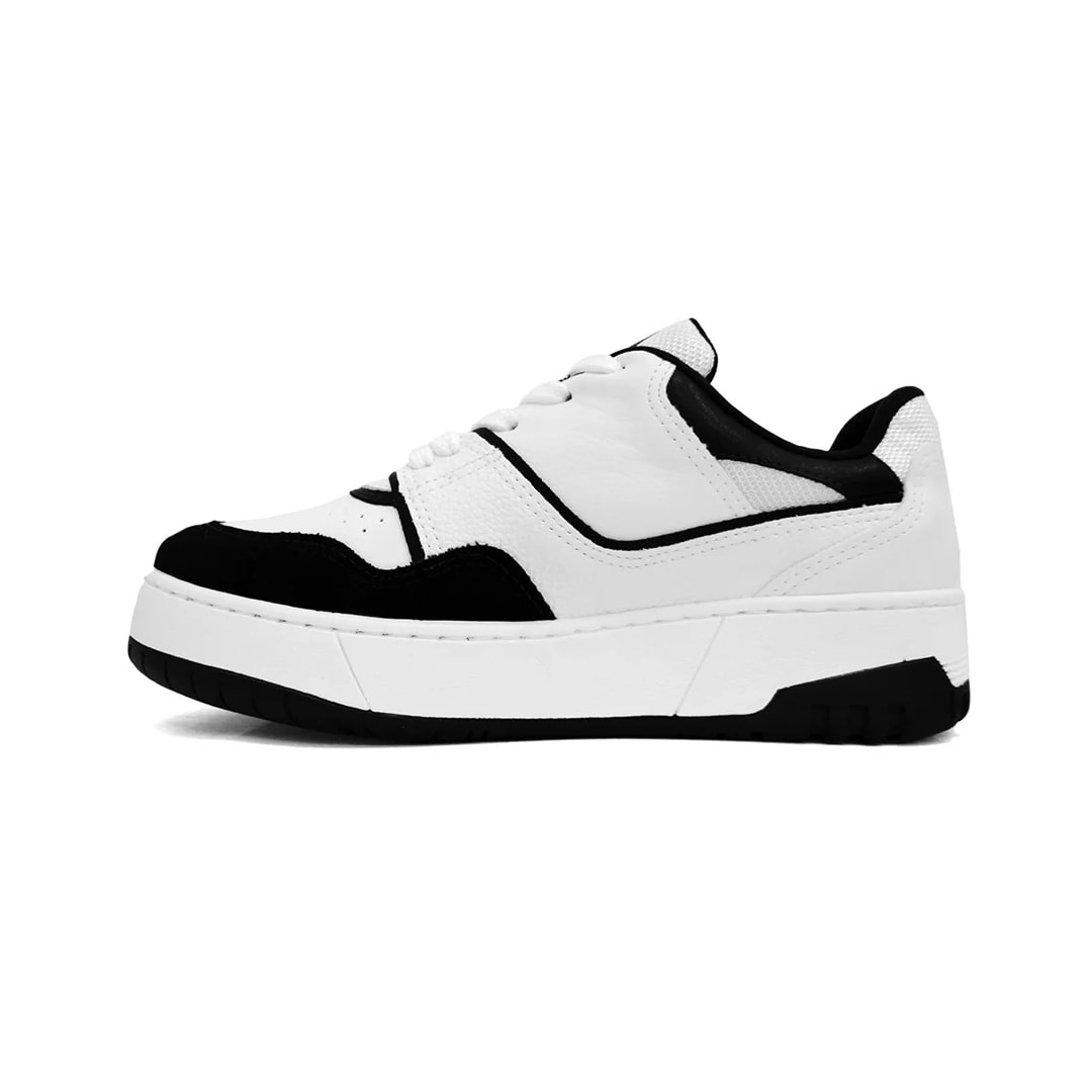 Tênis Via Marte Casual 23-13101 Preto/Branco
