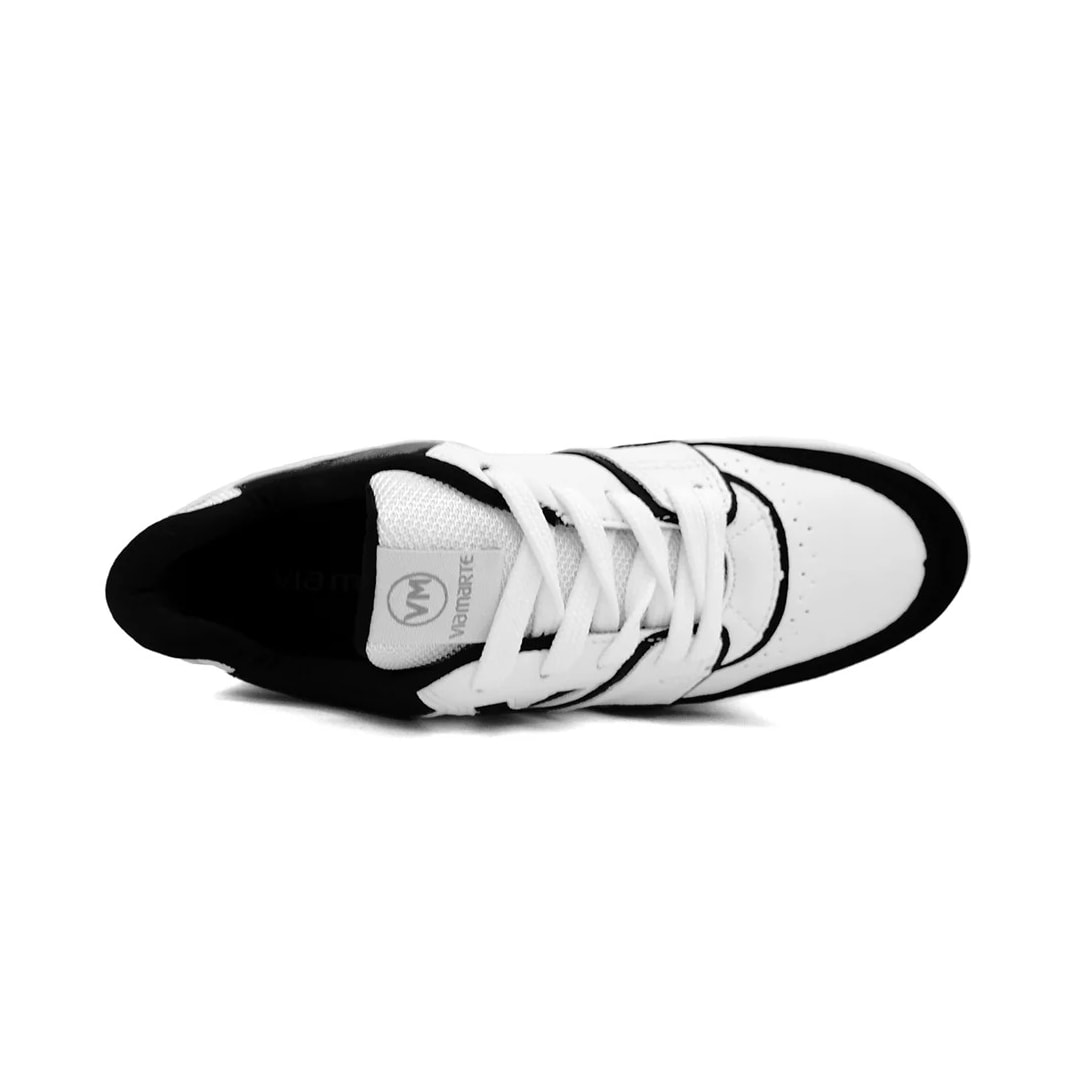 Tênis Via Marte Casual 23-13101 Preto/Branco