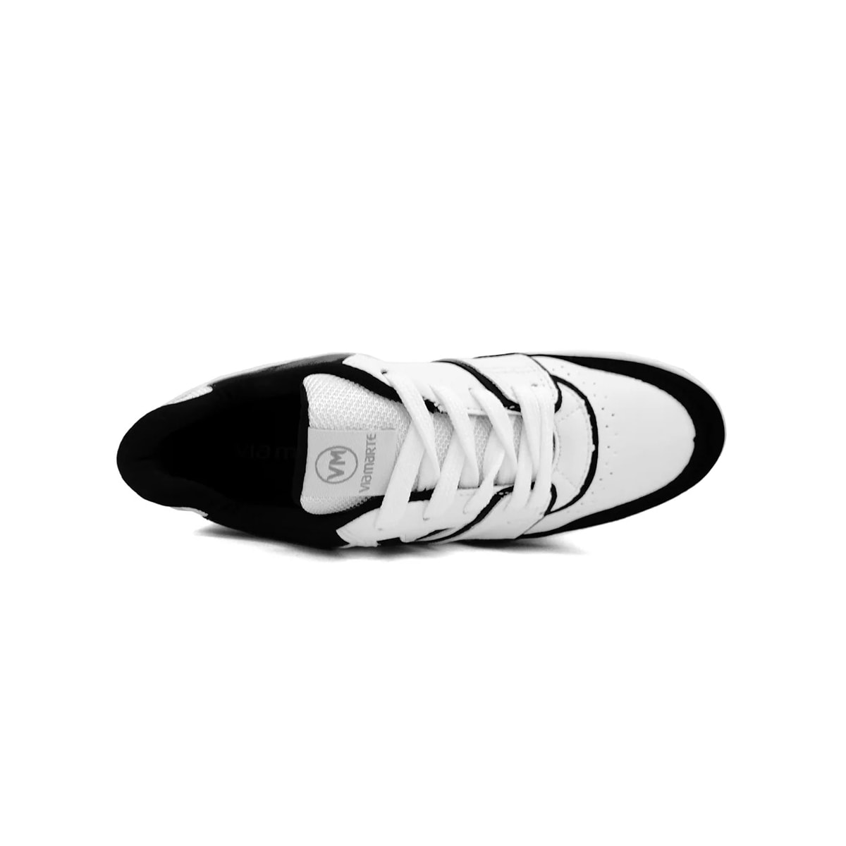 Tênis Via Marte Casual 23-13101 Preto/Branco Tênis Via Marte Casual 23-13101 Preto/Branco
