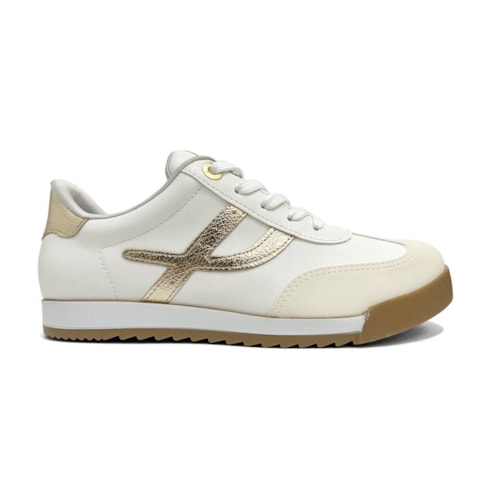 Detalhe - Tênis Via Marte Casual 237-003-01 Marfim