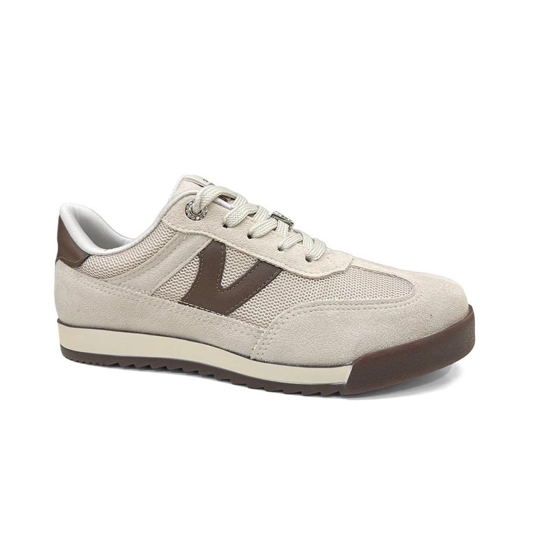 Tênis Via Marte Casual 237-024-02 Porcelana/Cinnamon