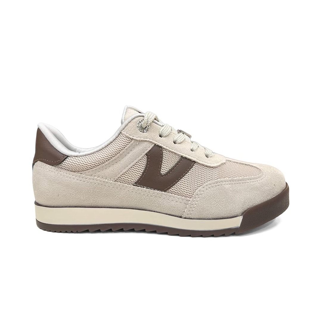 Tênis Via Marte Casual 237-024-02 Porcelana/Cinnamon